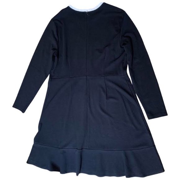 LOFT Ruffle Flare Dress (16) - Picture 5 of 6